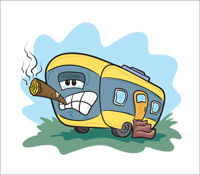 Illustration of smoke